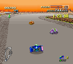 Mode 7 in F-Zero